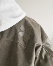 【#Re:room】DESERT CLUB SUEDE STADIUM JACKET［REJ138］