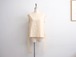 TENNE HANDCRAFTED MODERN "  no  sleeve pullover  " cream