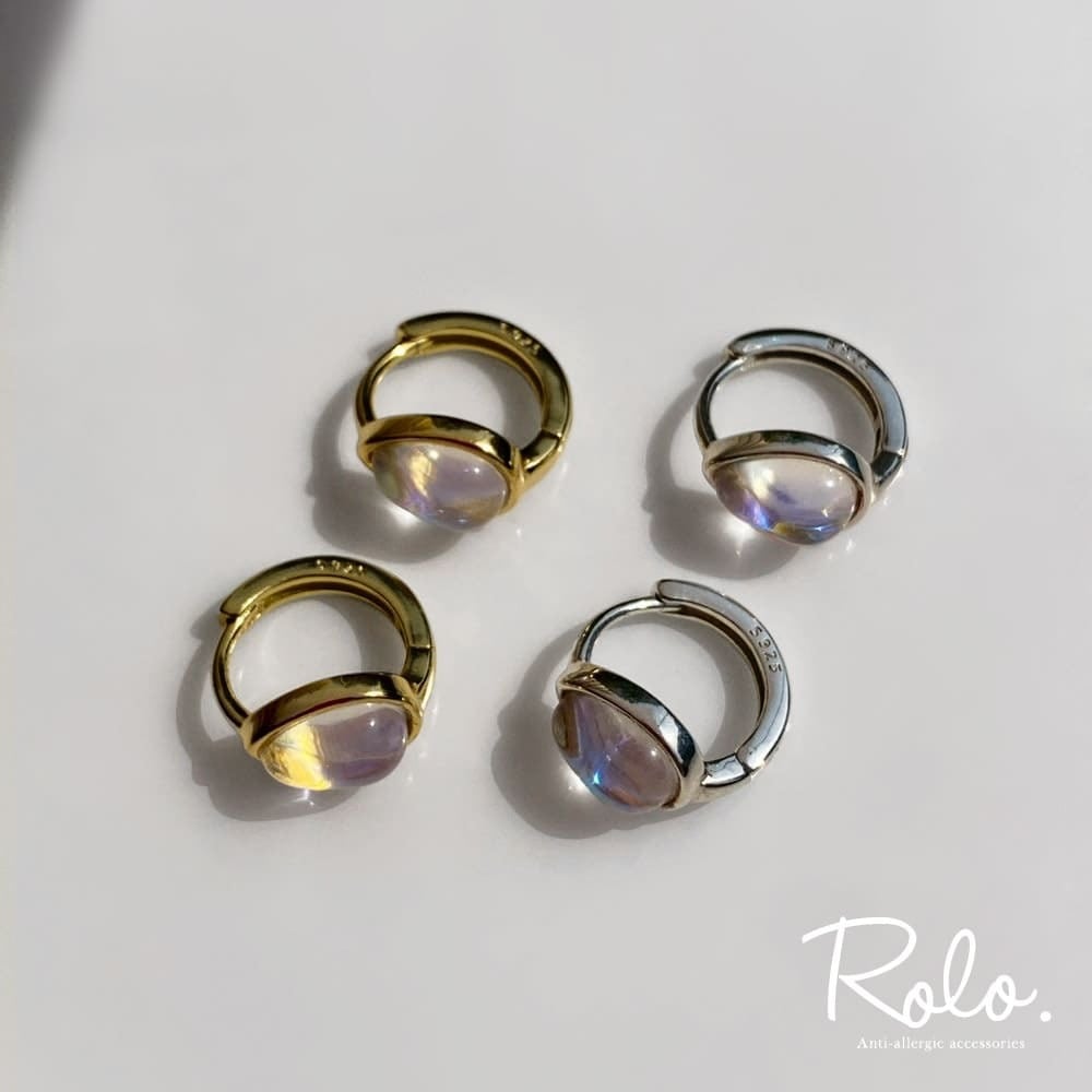 オーロラドロップピアス SV925 | Roloshop BASE店