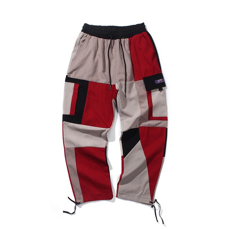 全2色 カーゴパンツ マルチポケット カジュアル ストリート