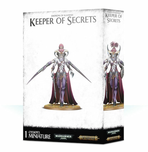 キーパーオブシークレット　DAEMONS OF SLAANESH KEEPER OF SECRETS