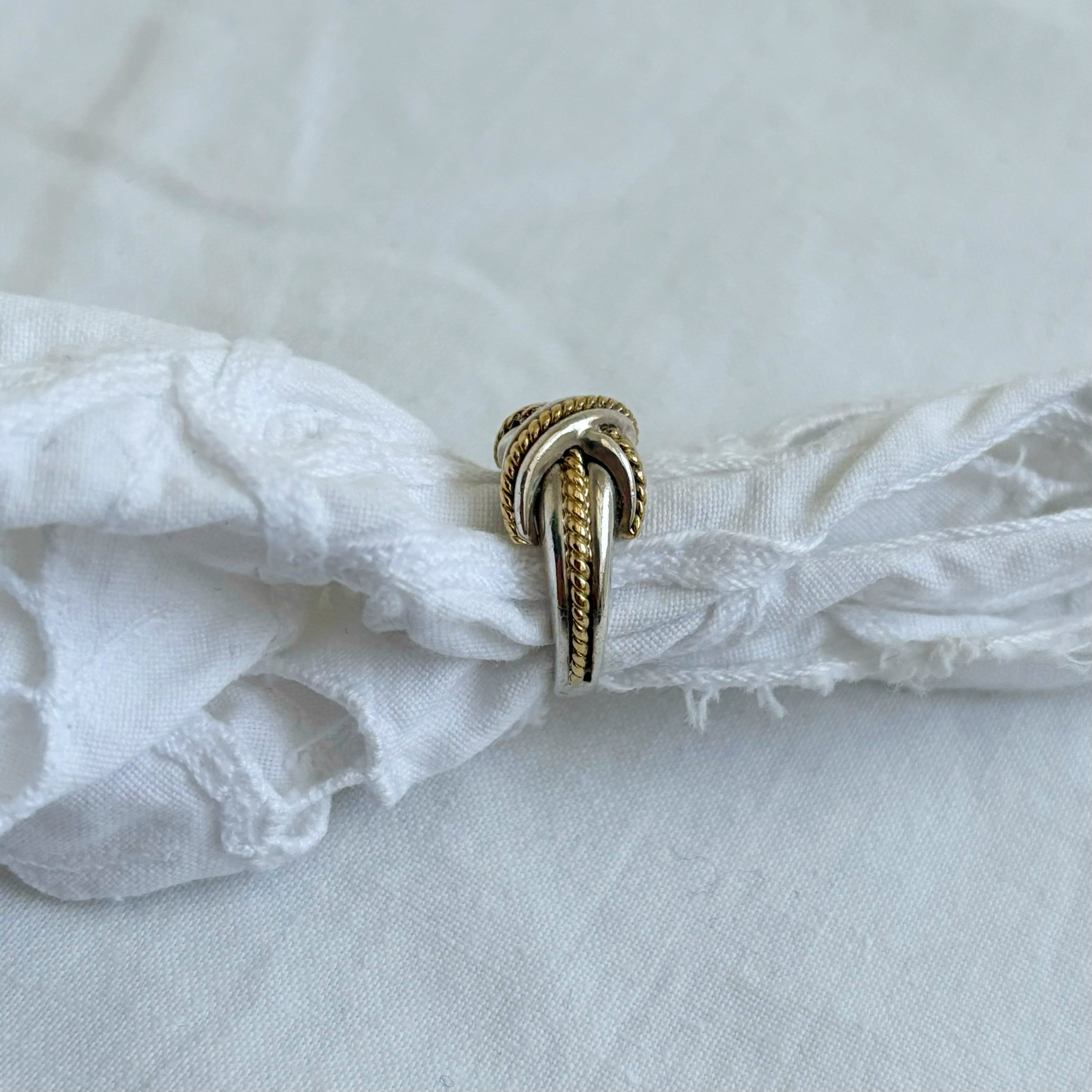 Tiffany & Co. k18 silver signature ring 【8】 | TOKYO Tiffany & Co. k18 silver signature ring 【8】 | TOKYO