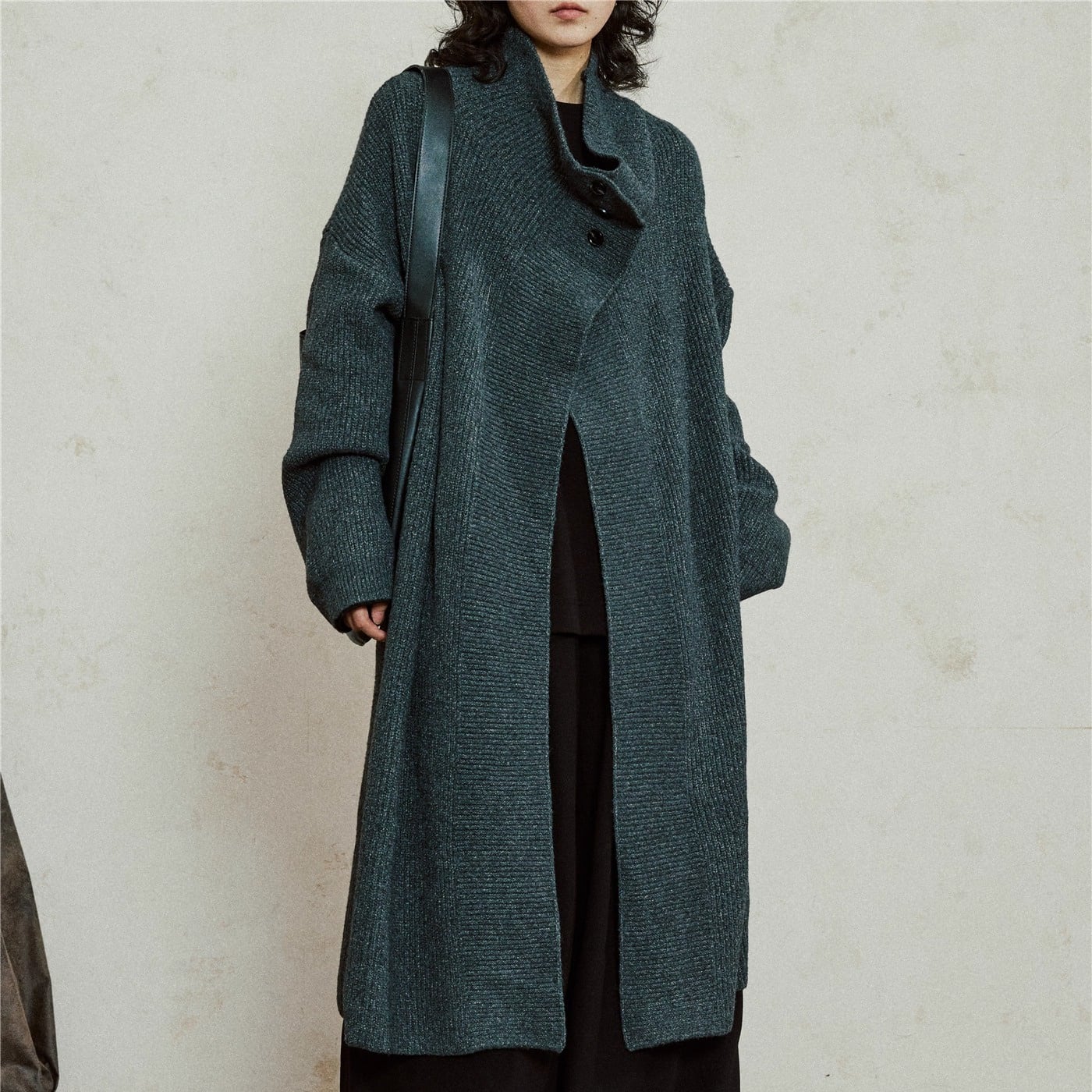 ドレープコートニットコート 2color MOJ0224