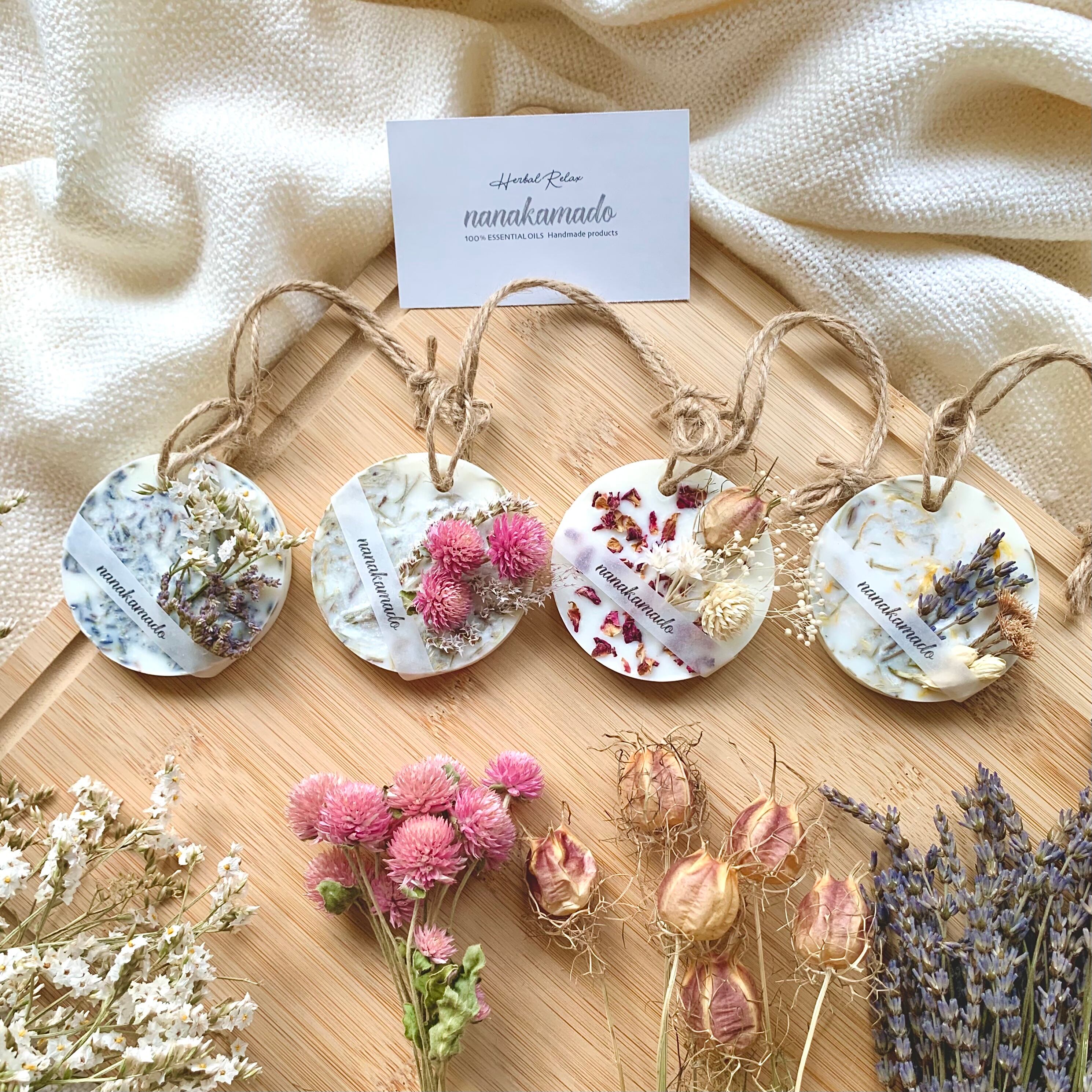 Botanical bouquet C♡オシャレなアロマサシェ《○○の香り》アロマ ...