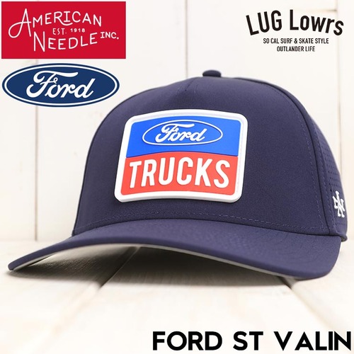 AMERICAN NEEDLE アメリカンニードル VALIN FORD コラボ パンチングメッシュ スナップバックキャップ 帽子 SMU841A-FORD 日本代理店正規品