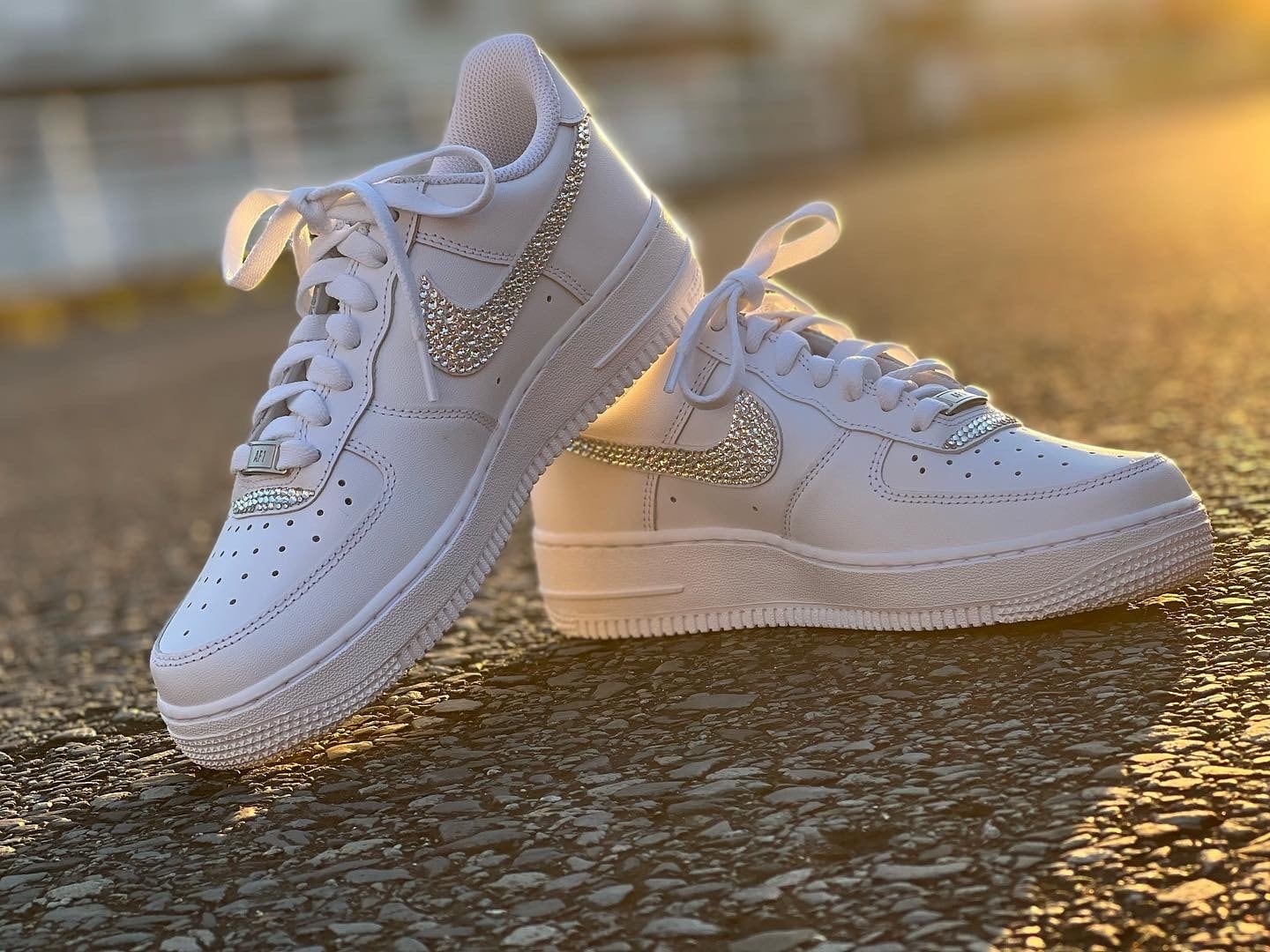 Nike Air Force1 ナイキエアフォース1ロゴマーク4ヶ所 | デコショップ