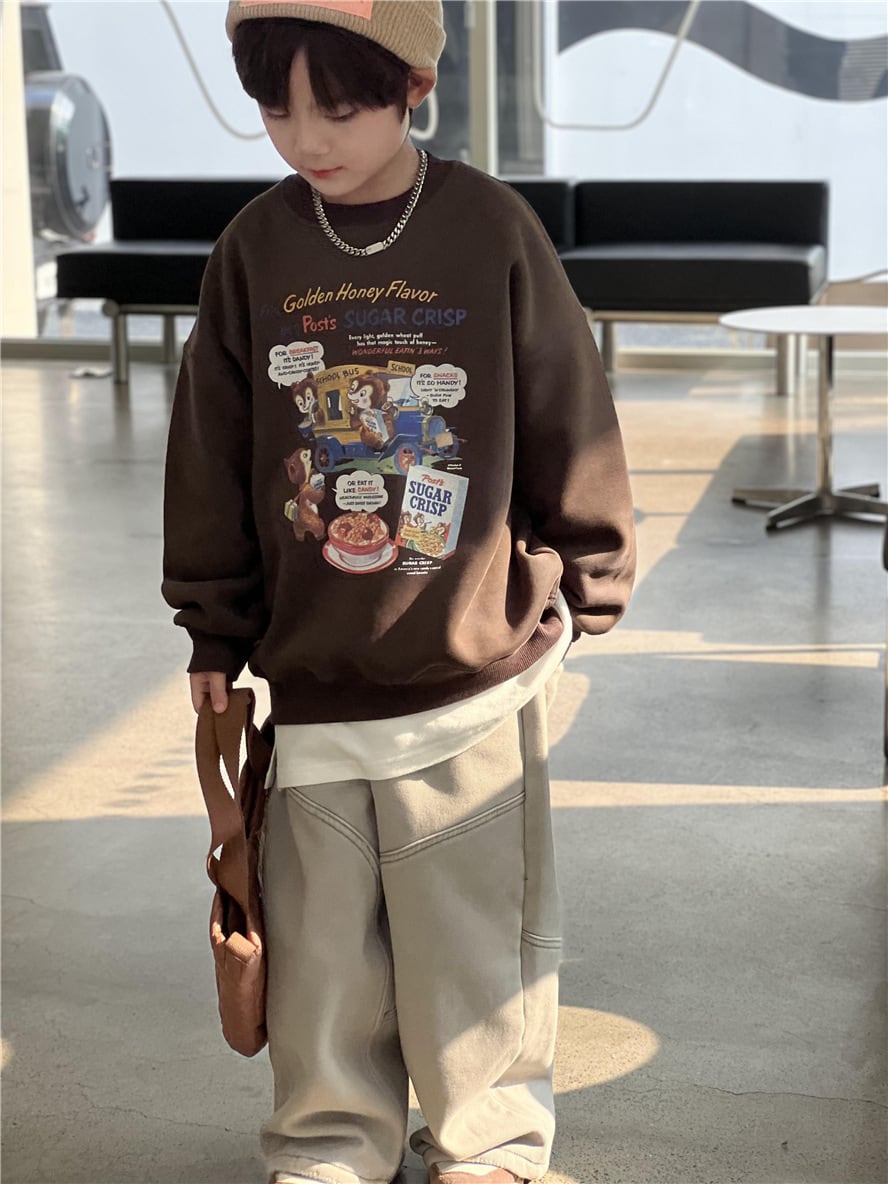 120cm SHUGARCRISP裏起毛トレーナー