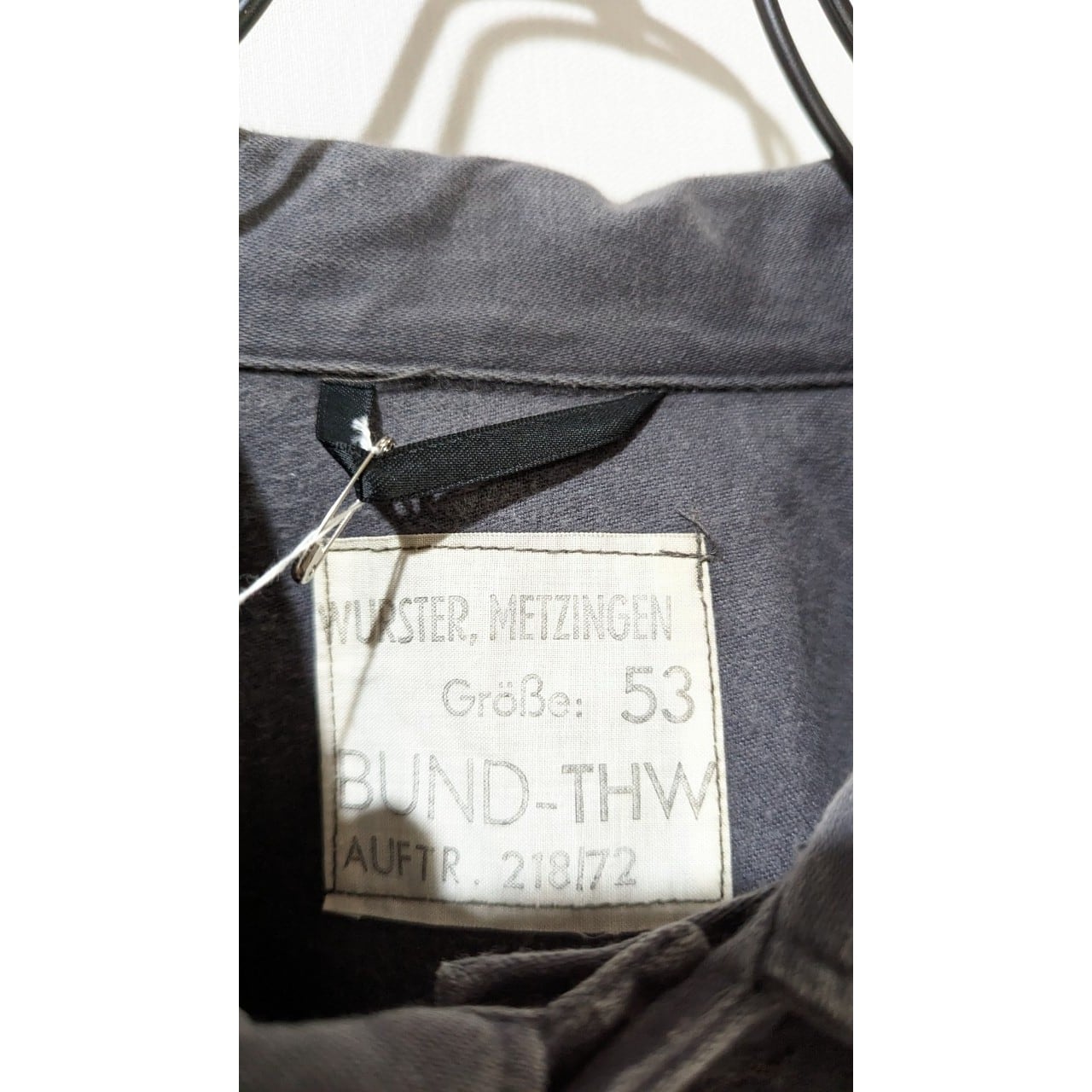 ミリタリージャケット 古着 ドイツ軍 モールスキン グレー BD6 | Pickle