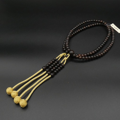 縞黒檀　尺二本連　共仕立