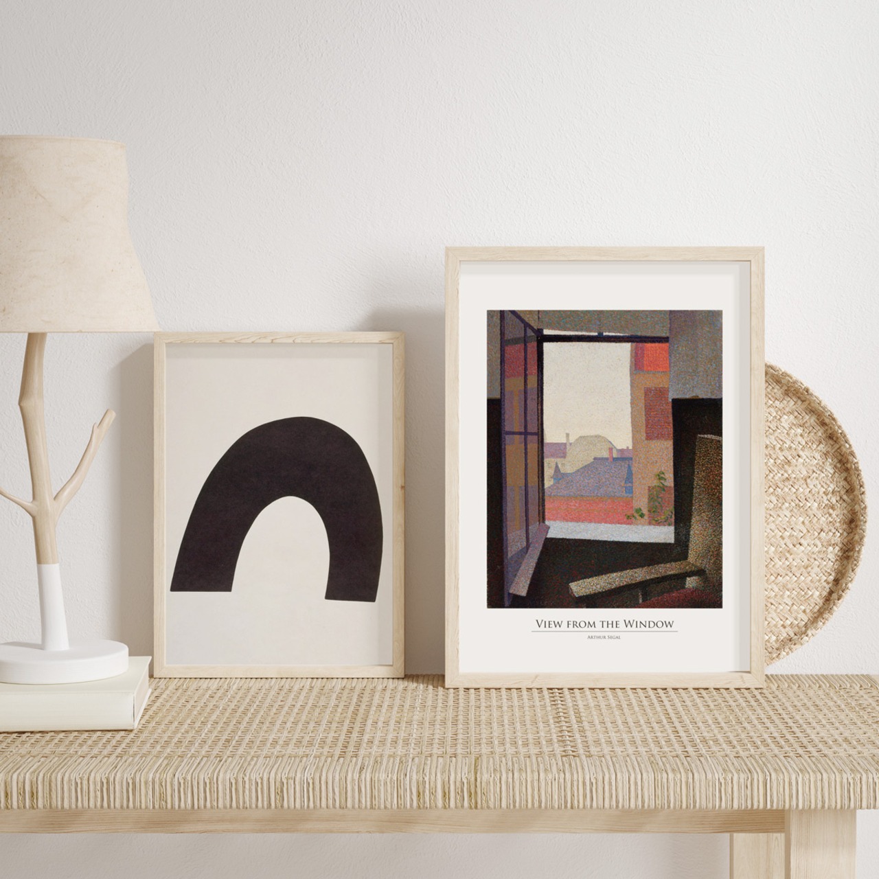 アーサー・シーガル View from the Window アートポスター 風景画 名画 絵画 ポスター アートパネル 特大 AP234 - 4