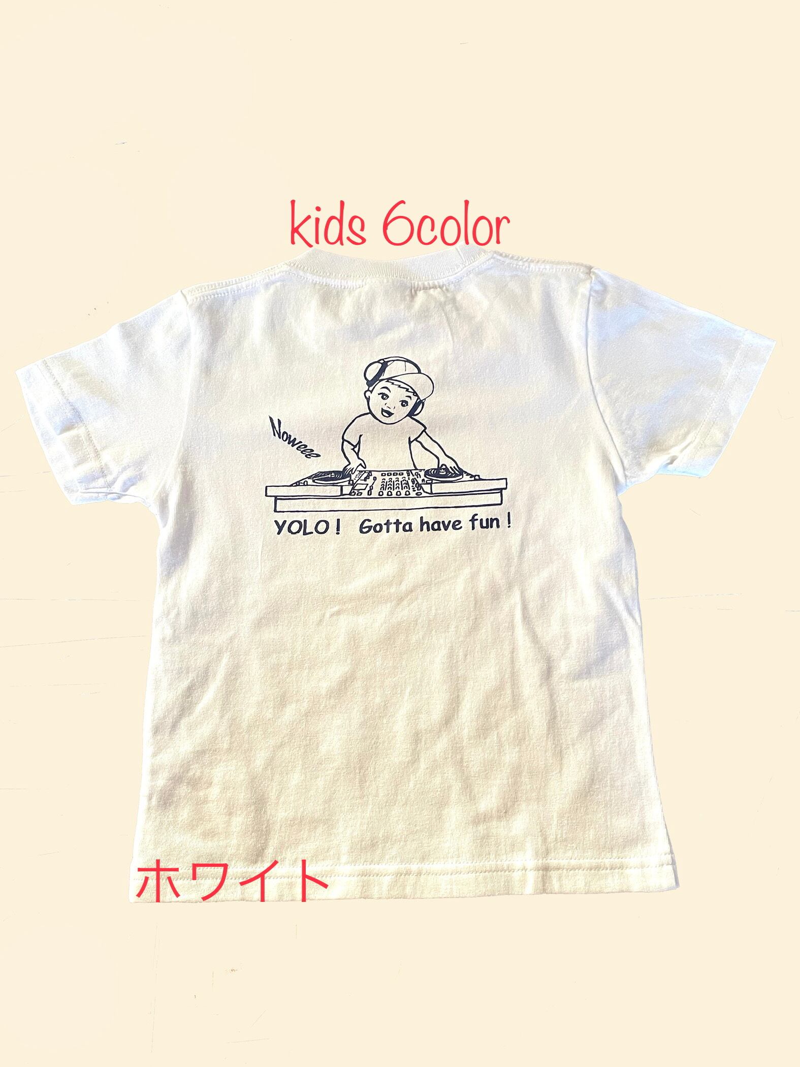 キッズTシャツ 〜DJ〜 【全6色】