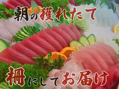 旬魚のお刺身セット《冷凍》