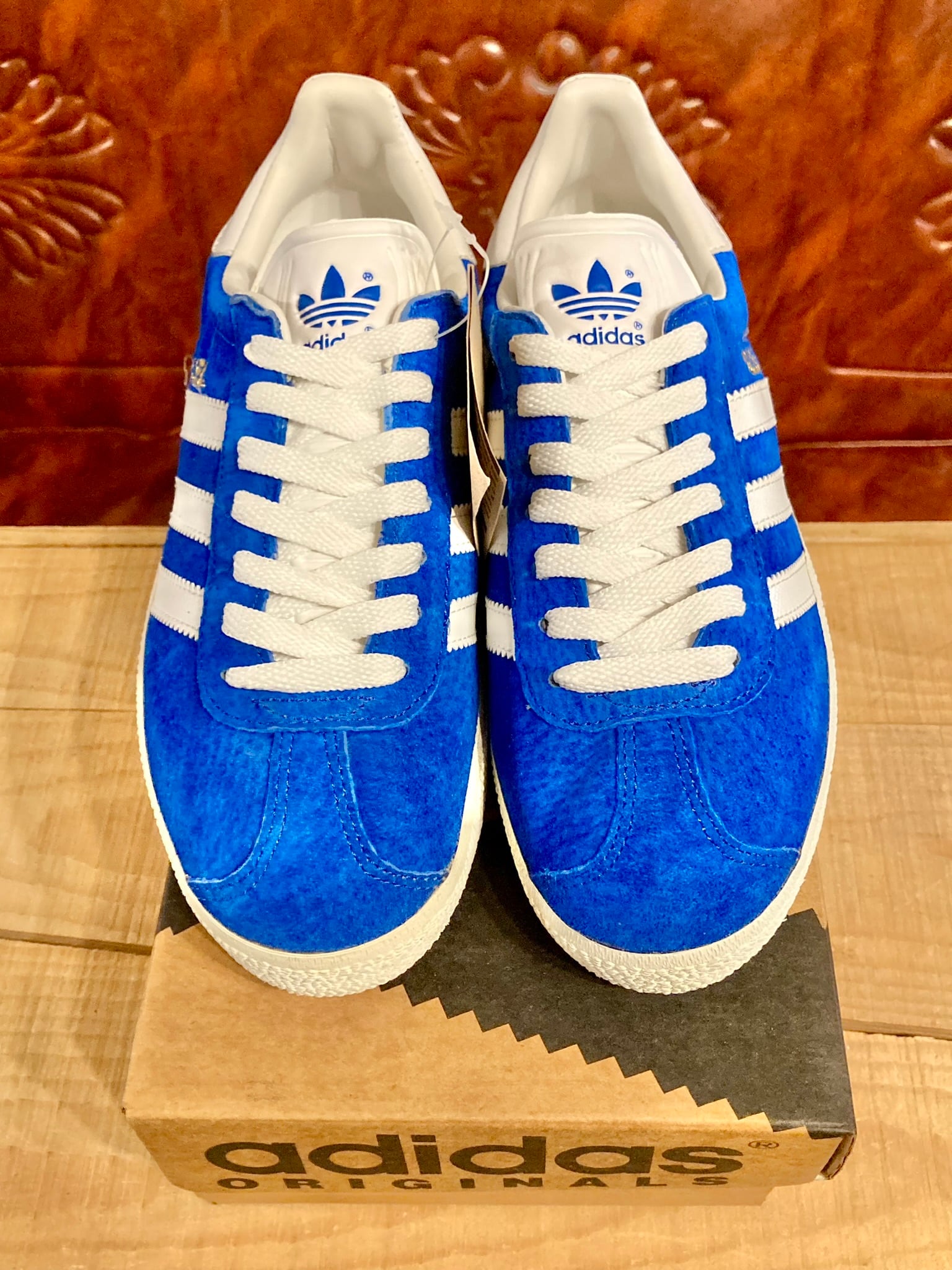 新品 adidas originals GAZELLE 24cm ガゼル 白