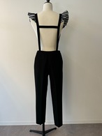 BORDERS at BALCONY SUSPENDER PANTS ボーダーズアットバルコニー　サスペンダーパンツ