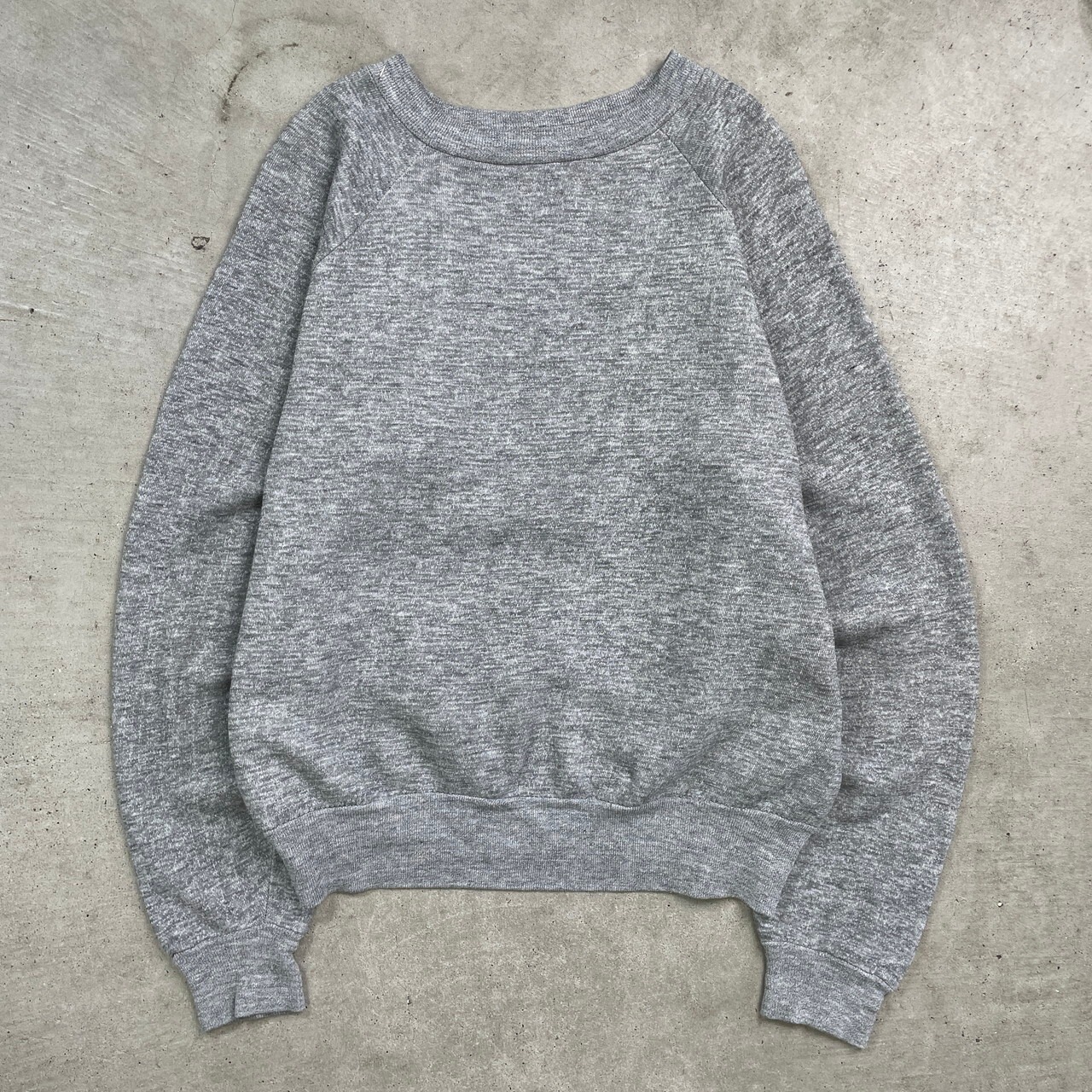 70年代 USA製 Healthknit ヘルスニット ブランクスウェットシャツ 