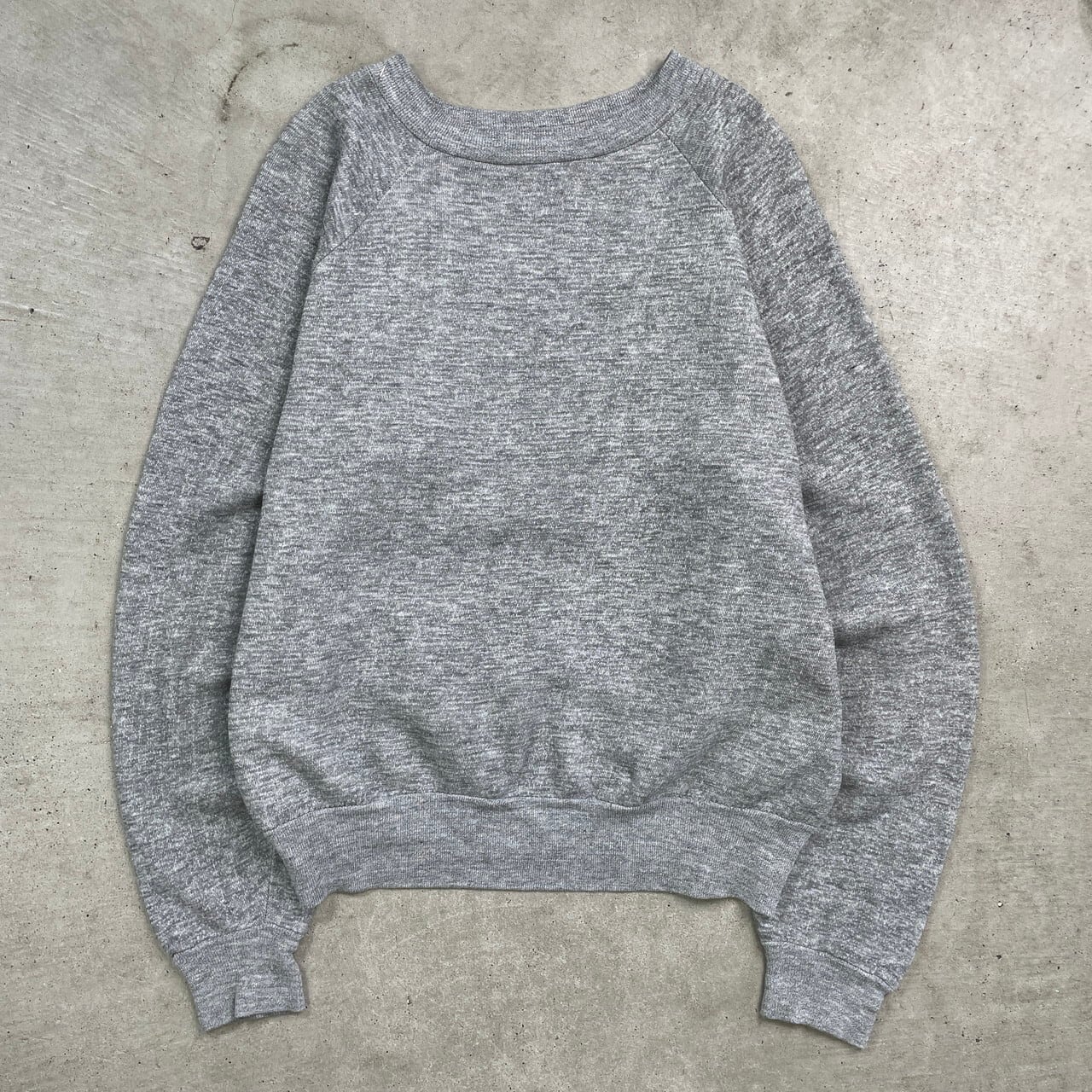 70年代 USA製 Healthknit ヘルスニット ブランクスウェットシャツ 