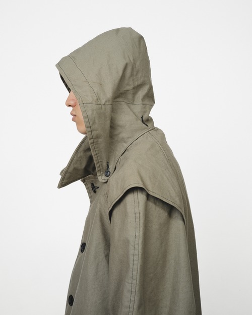 [1970s] "Czech Army" Rubberized Cotton parka