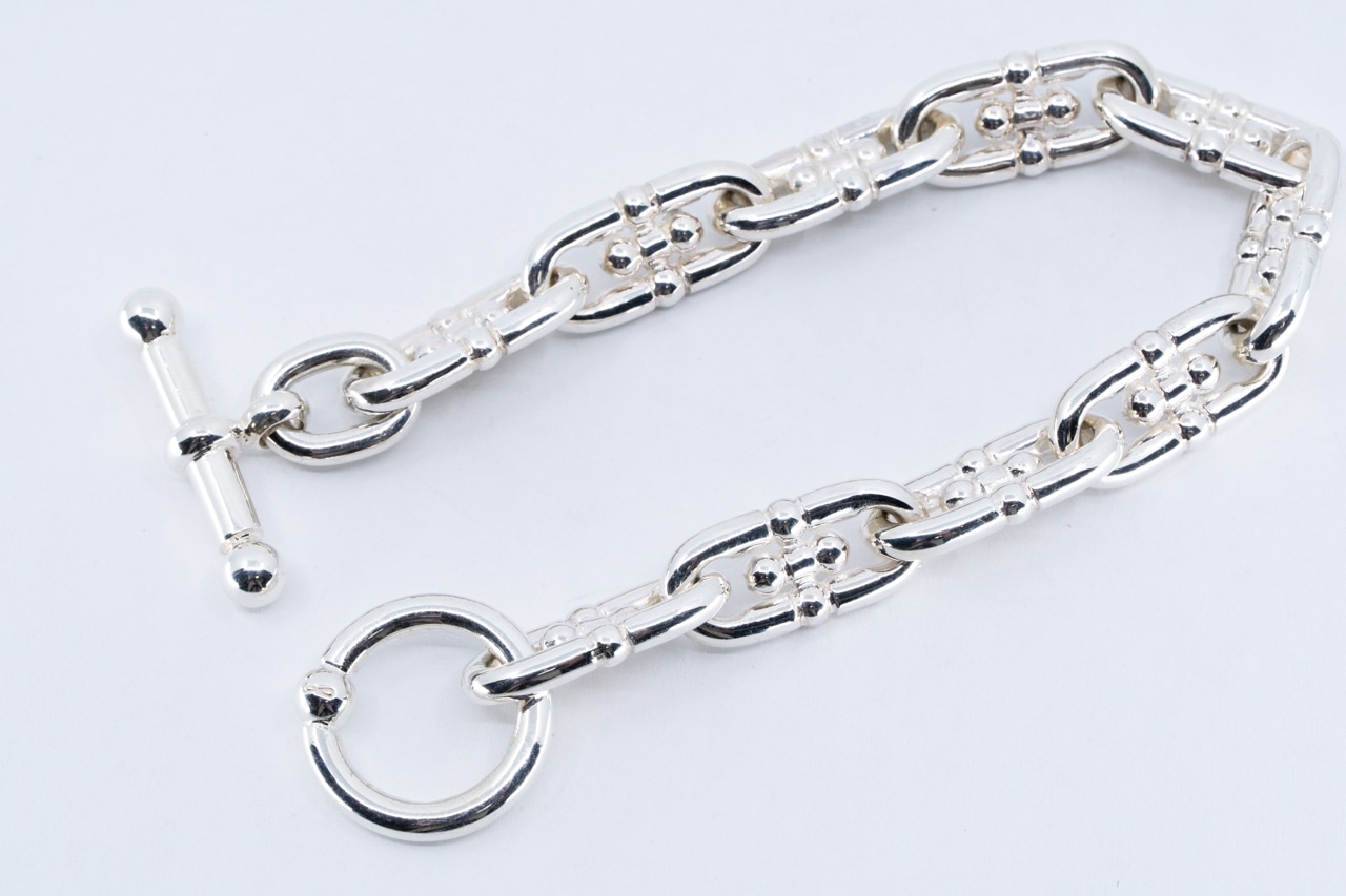 BN-112 BP chain link Bracelet(cross)(10コマ)