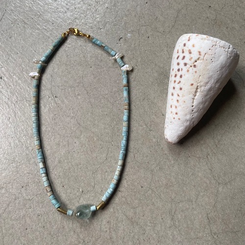 turquoise aqua choker