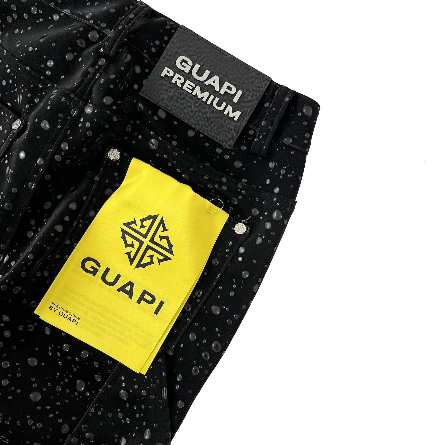 GUAPI / RAINDROP LEATHER PANT | HOLICK