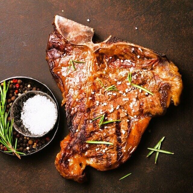 《送料無料》プレミアム!ビーフTボーンステーキ 400g/パック