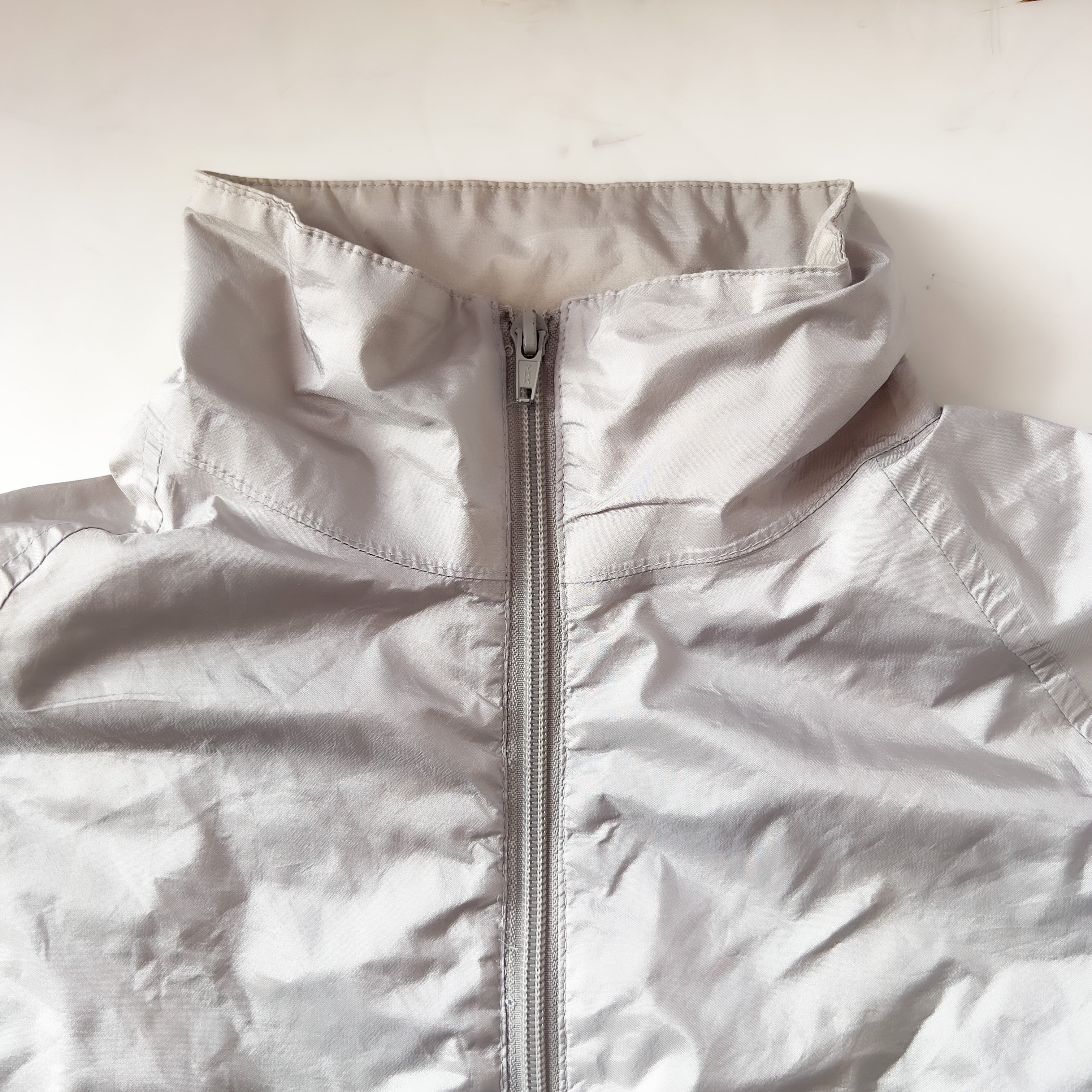 80s “L.L. Bean” gore-tex®︎ silver nylon jacket vintage 80年代