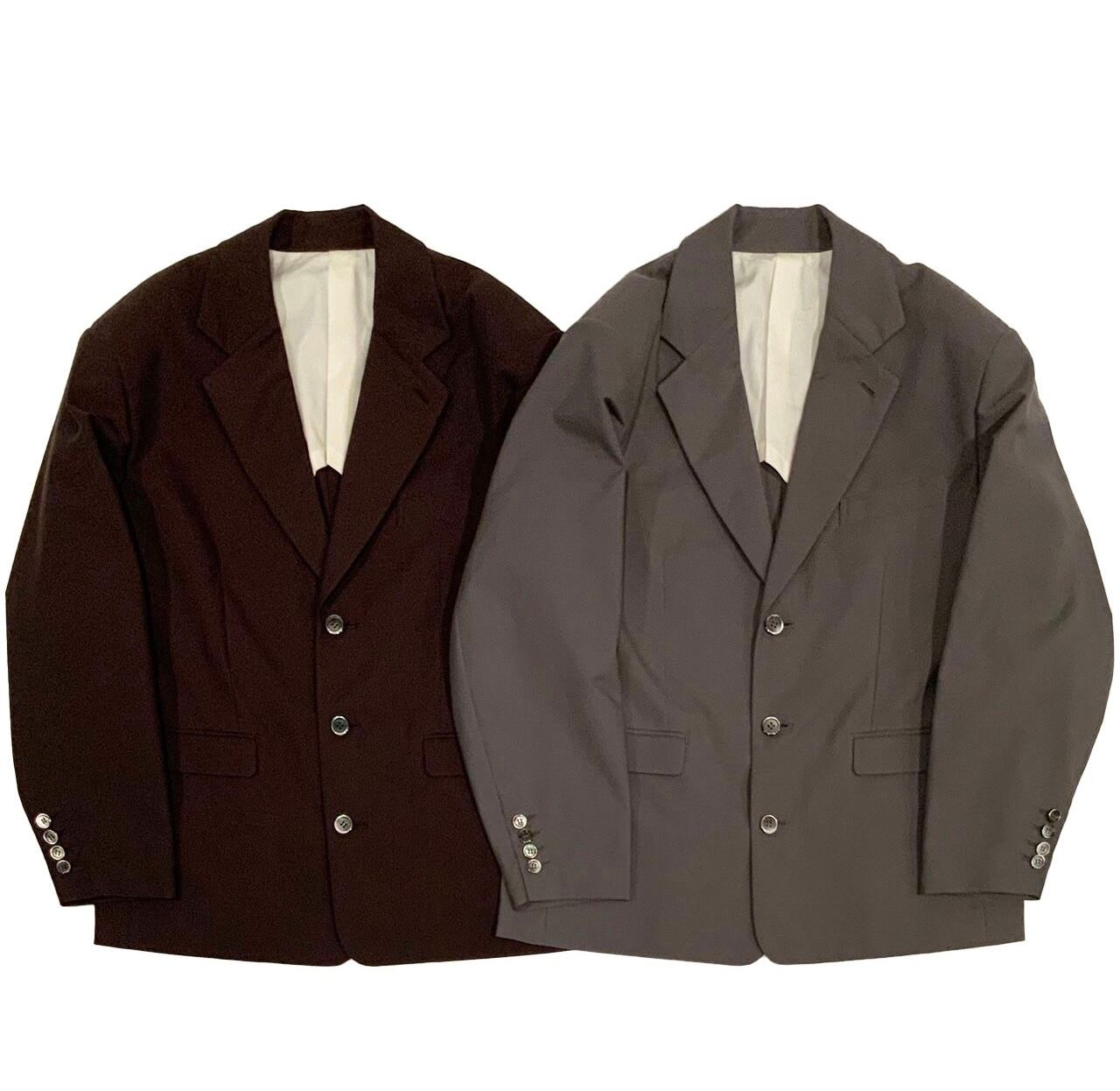 40%OFF】OPEN COLLAR 真っ黒い WOOL BLEND SHIRT -Black (22AW-4H) Jun 