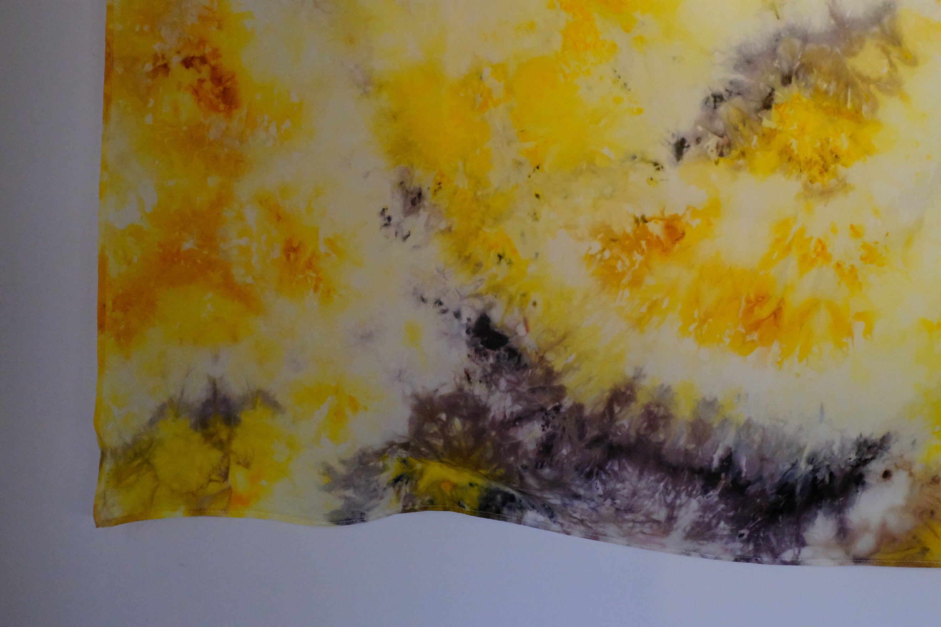 コットンシルクスカーフ　o-0534