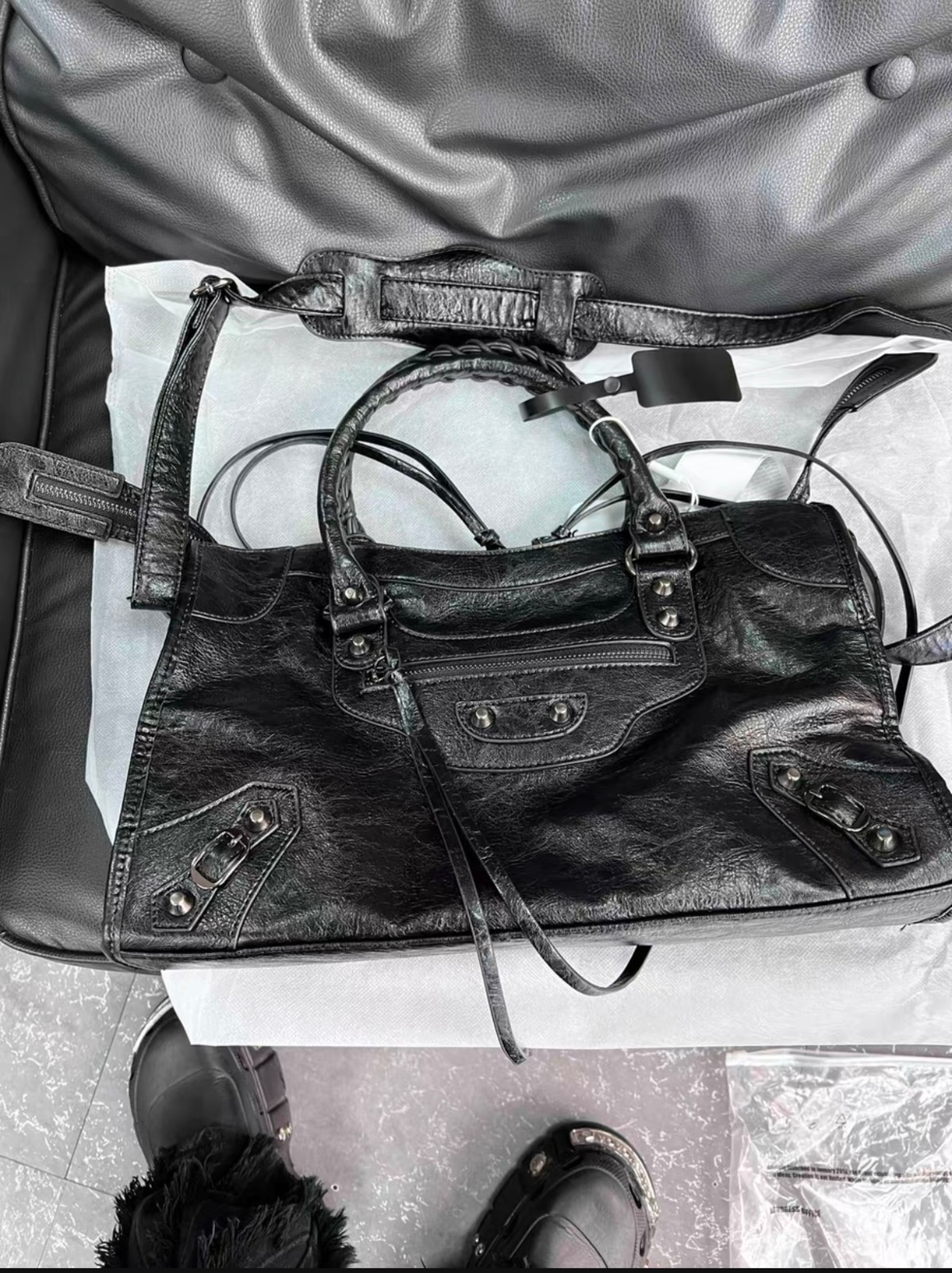 archive bondage shoulder bag y2k 00s | Juns garment service
