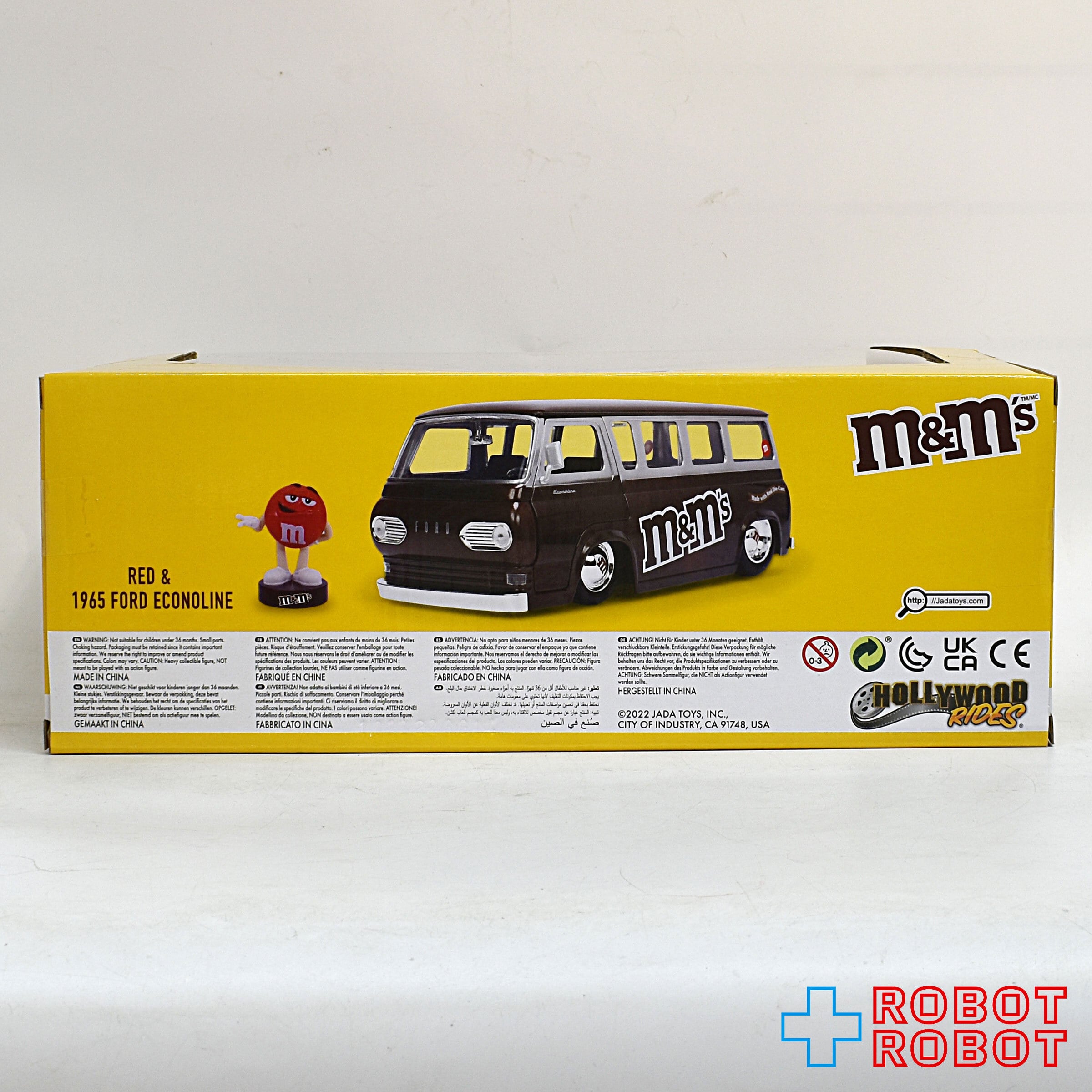 1965 フォード エコノライン with M&M's レッド 1/24スケール ダイ