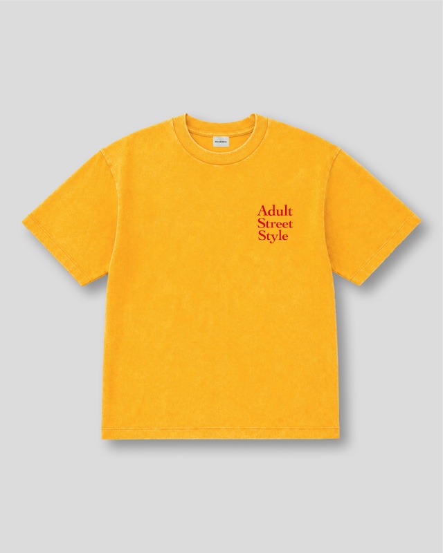 MM ASS FADECOLOR S/S TEE  YELLOW