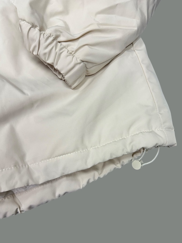 【attrayant】キルティング付きパーカー(中綿入り)