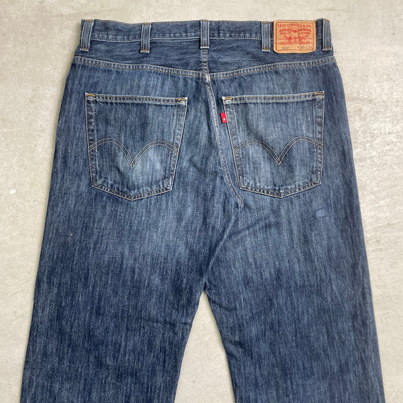 Levi's リーバイス 569 ワイドデニムパンツ ルーズストレート Levi's リーバイス 569 ワイドデニムパンツ ルーズストレート