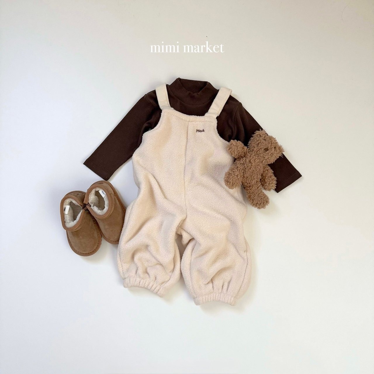 ミミマーケット / mimimarket / オーブハイネックT / 韓国子供服 / キッズ / 26winter〖取寄〗*S~L*