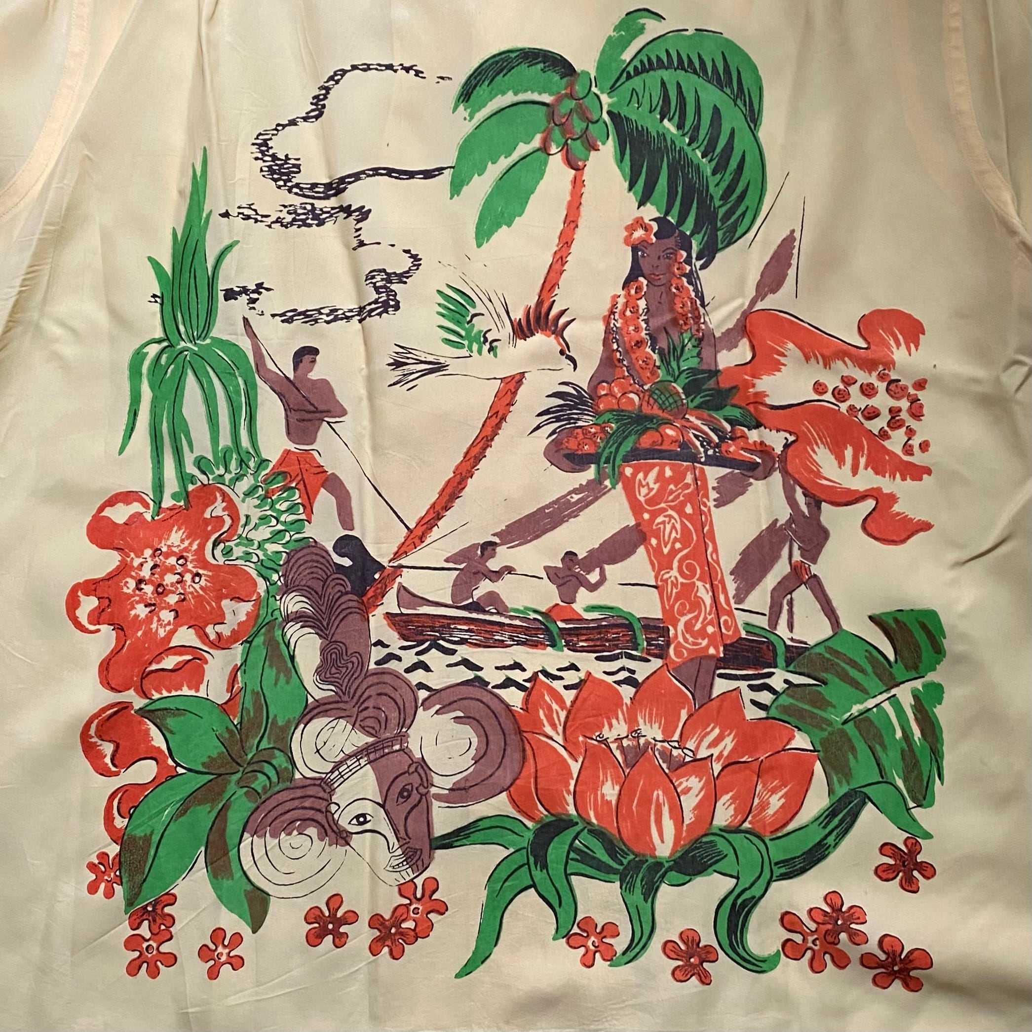 vintage 1950's ENSENADA hawaiian shirt 