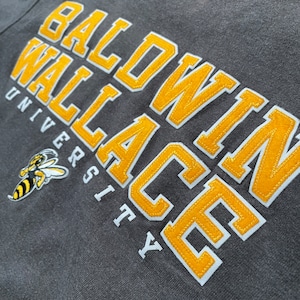 【JANSPORT】カレッジ Baldwin Wallace University ボールドウィンウォーレス大学 刺繍ロゴ スウェット トレーナー XS US古着