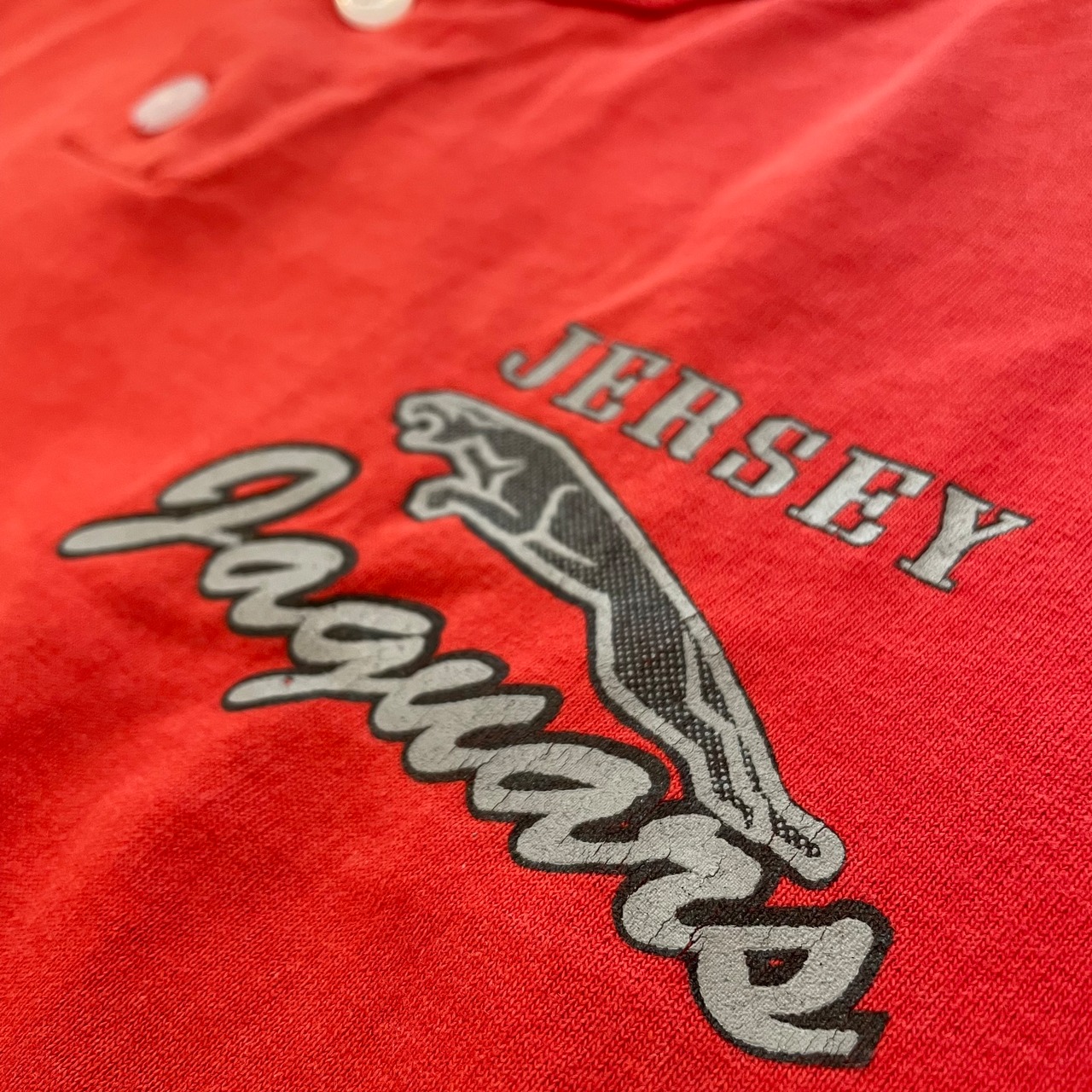 【Russell】90s USA製 ヘンリーネック Tシャツ ワンポイント ナンバリング ソフトボール ビンテージ L US古着