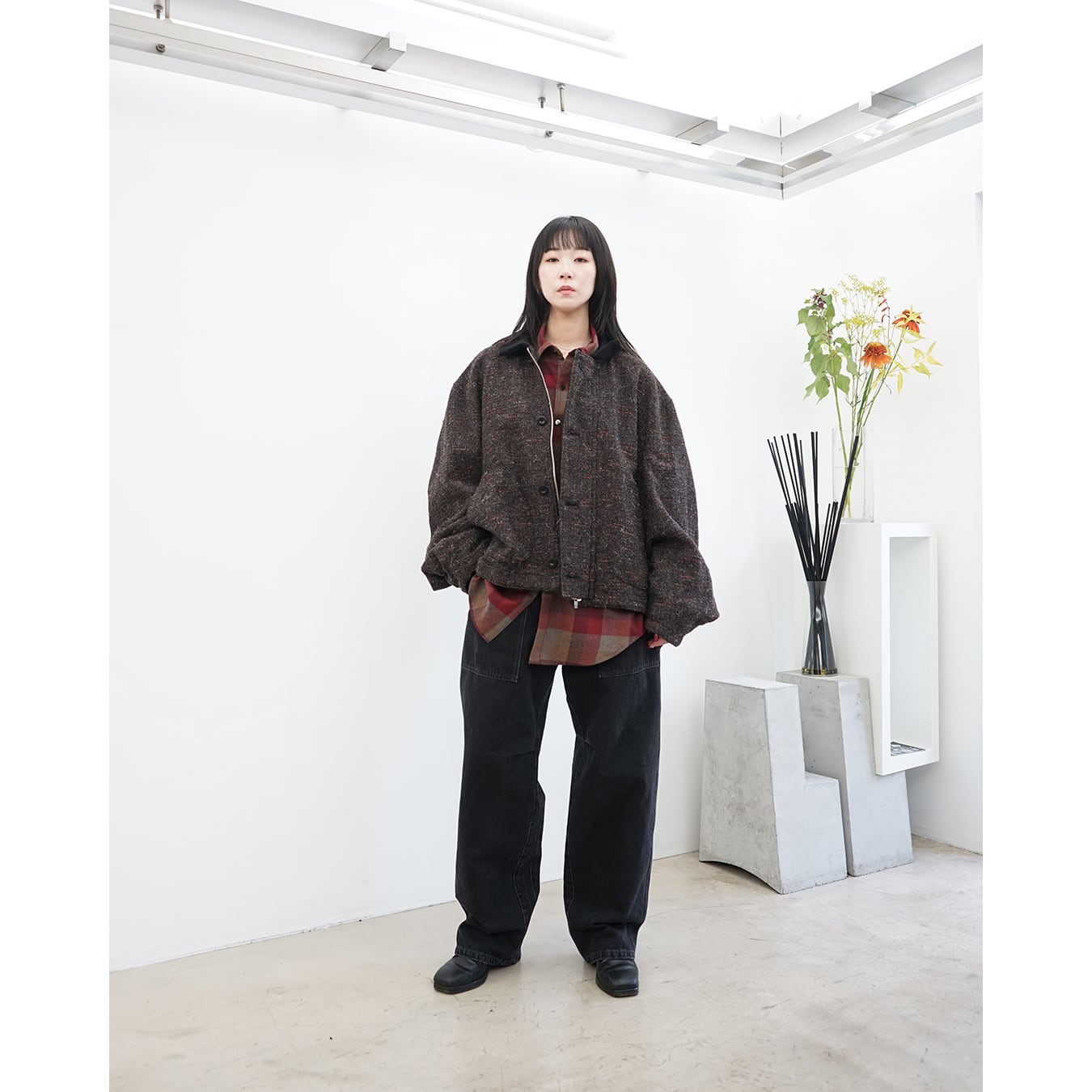 KLASICA] (クラシカ) 25F-TNK-A03 Volume sleeve tankers Blouson