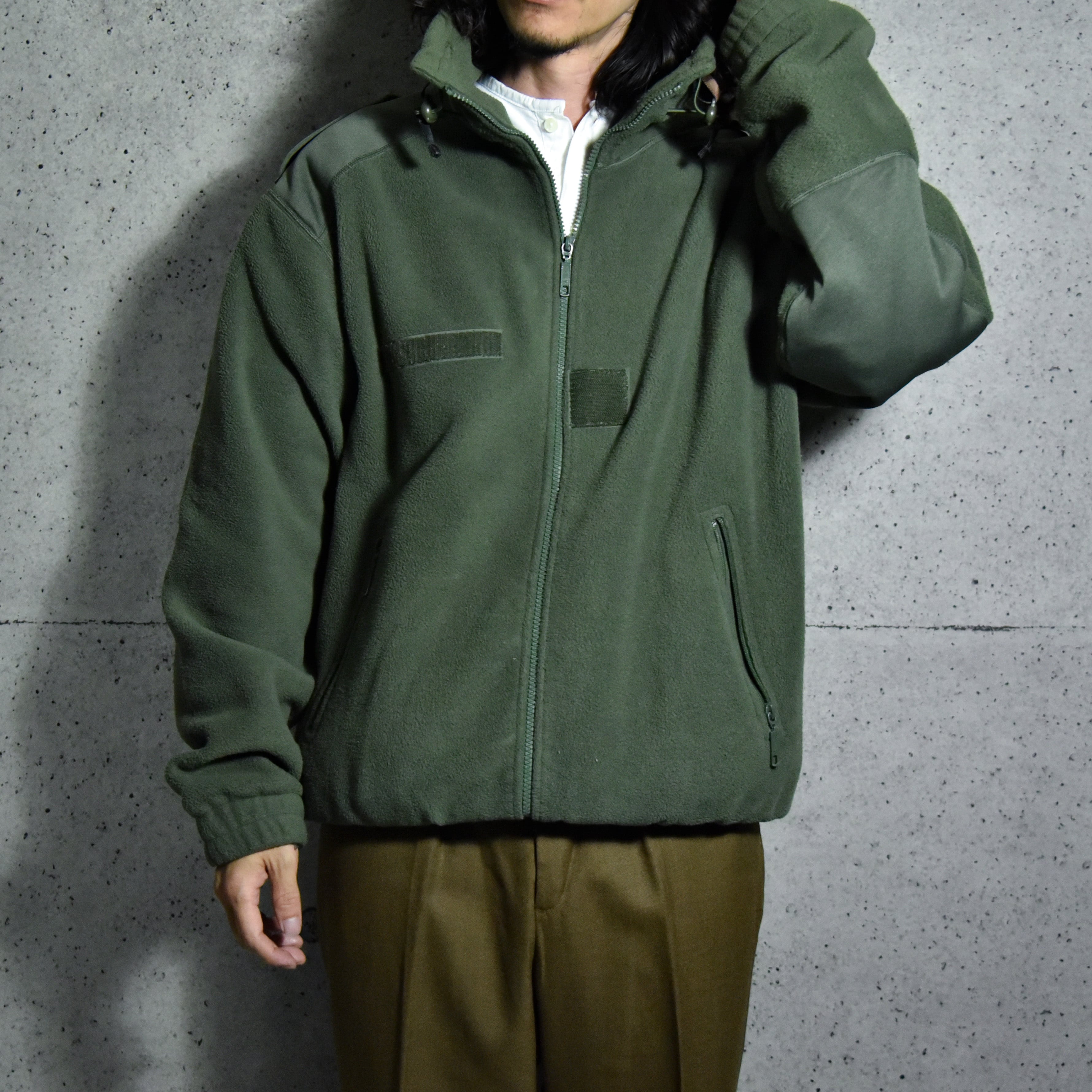 French Army Cold Weather Fleece Jacket フランス軍 コールドウェザー