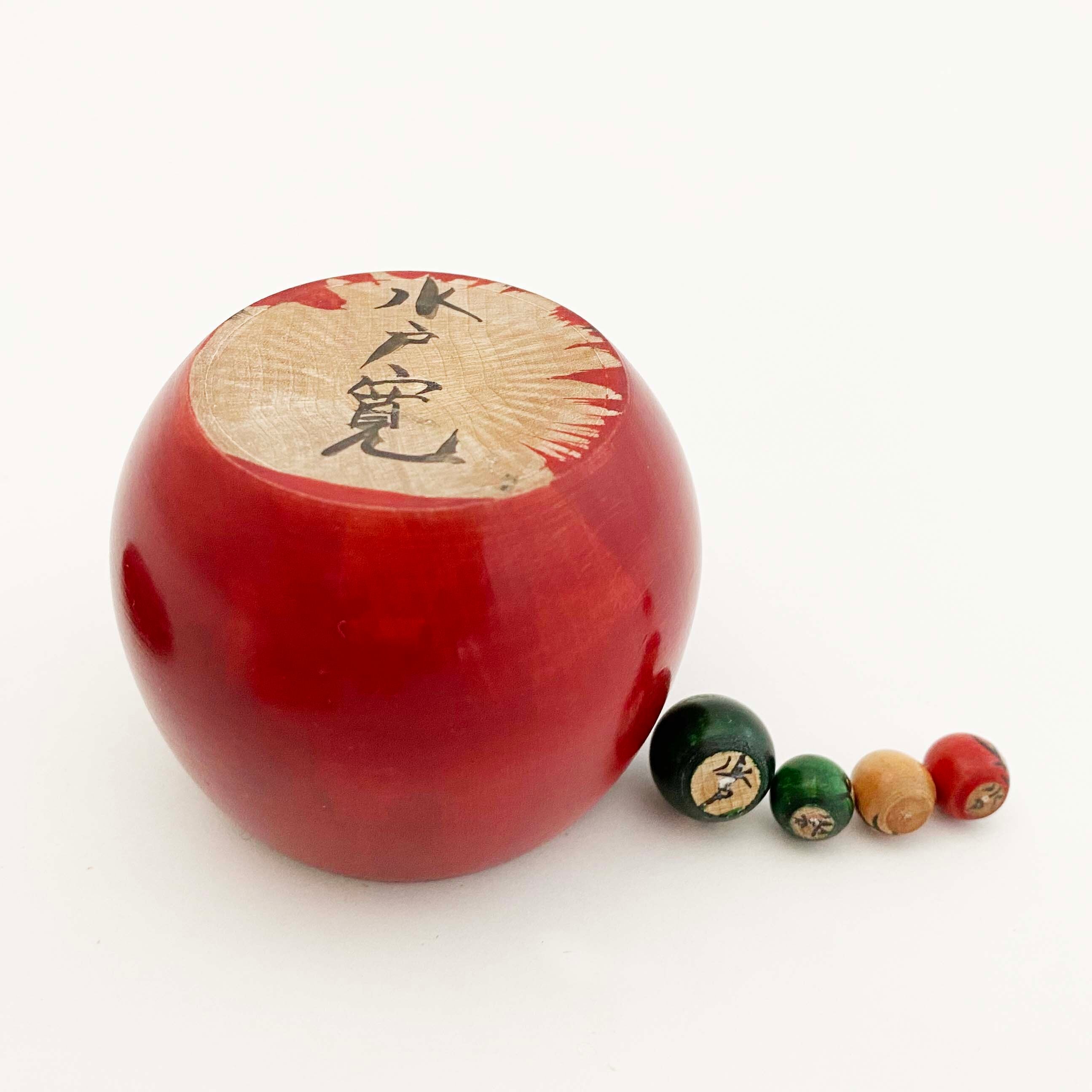 7個入り入子だるま（蔵王高湯系 / 水戸寛工人）