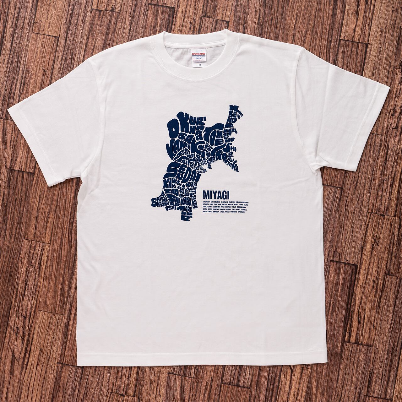宮城の全市町村名Tシャツ［S-02］ | T-BOAT