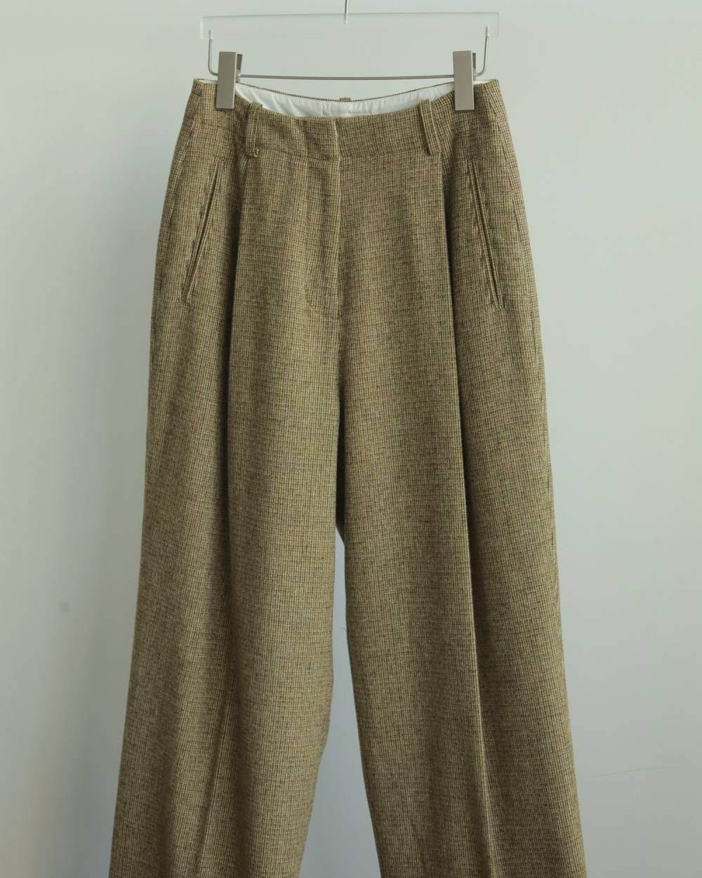 anuke 】Check Tuck Pants | valance 福井｜レディース セレクト