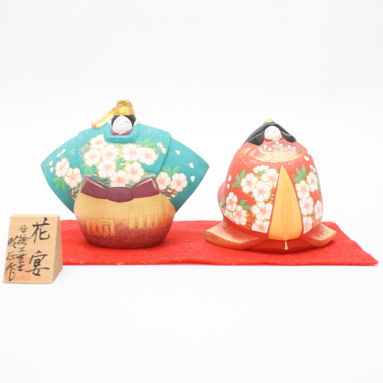 雛人形|ひな人形|初節句|コンパクト|おしゃれ|モダン|インテリア|プレミアム|こだわり|おすすめ|《商品名》博多人形 花宴〔商品コード〕34000-2005