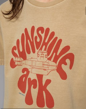 Nudie jeans 2022 ヌーディージーンズ SUMMER COLLECTION Roy Sunshine Ark Faded Sun プリントTEEシャツ