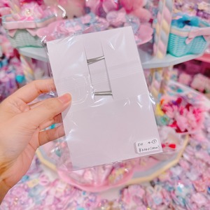 【E10】4-7ツインヘアクリップ