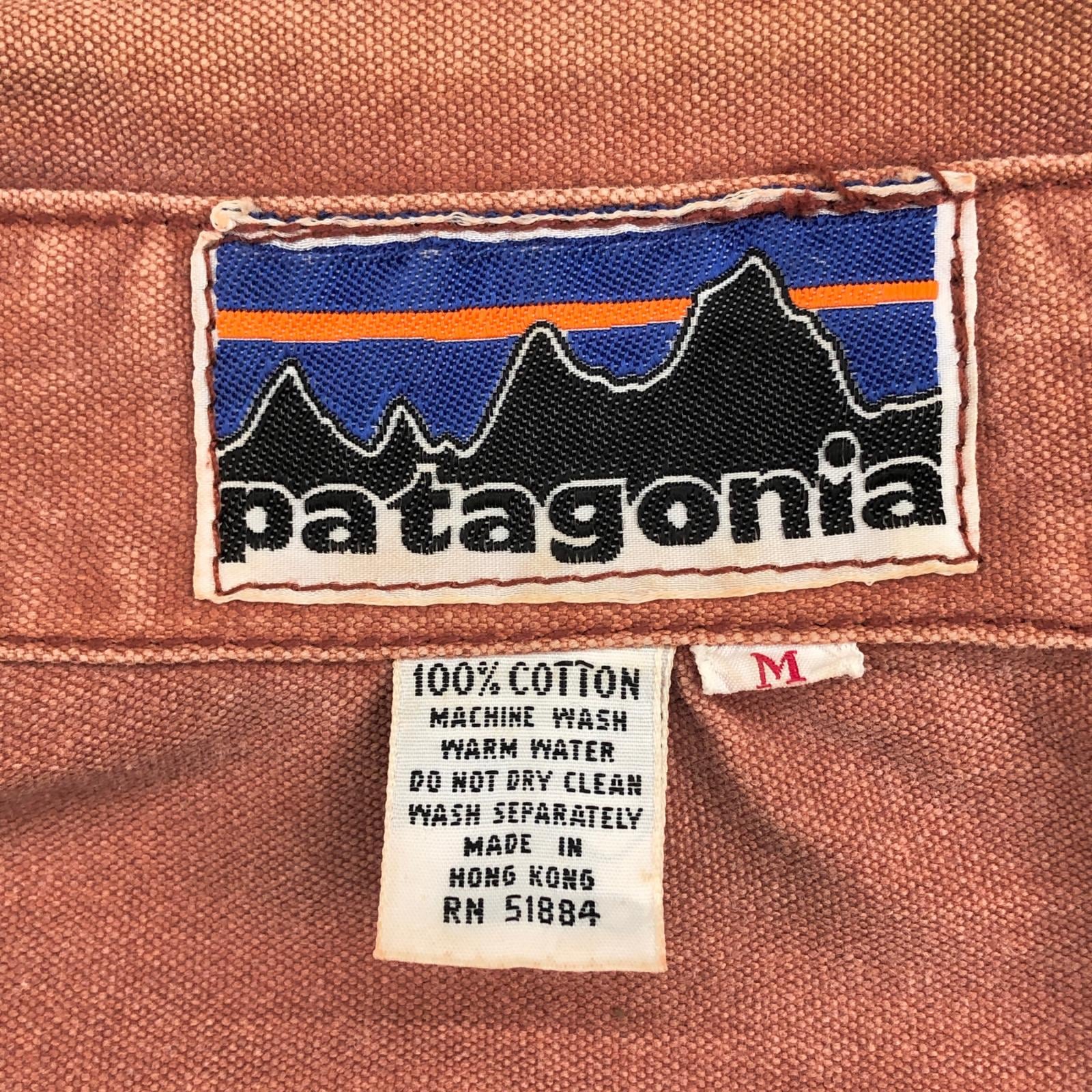 PATAGONIA パタゴニア 70年代 白タグ 初期 デカタグ コットンワーク