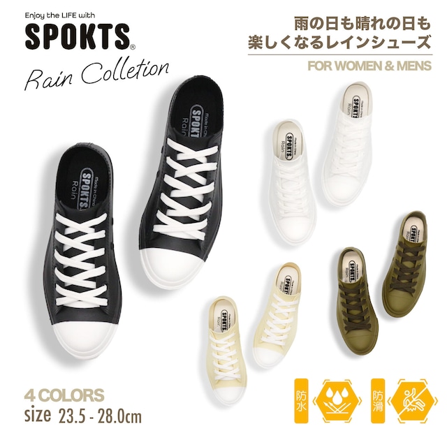 SPOKTS スポックツ レインシューズ レディース メンズ RAIN-002 4カラー