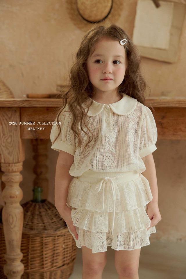 [予約][送料無料]≪MELIKEY≫Tiered Summer Skirt 35