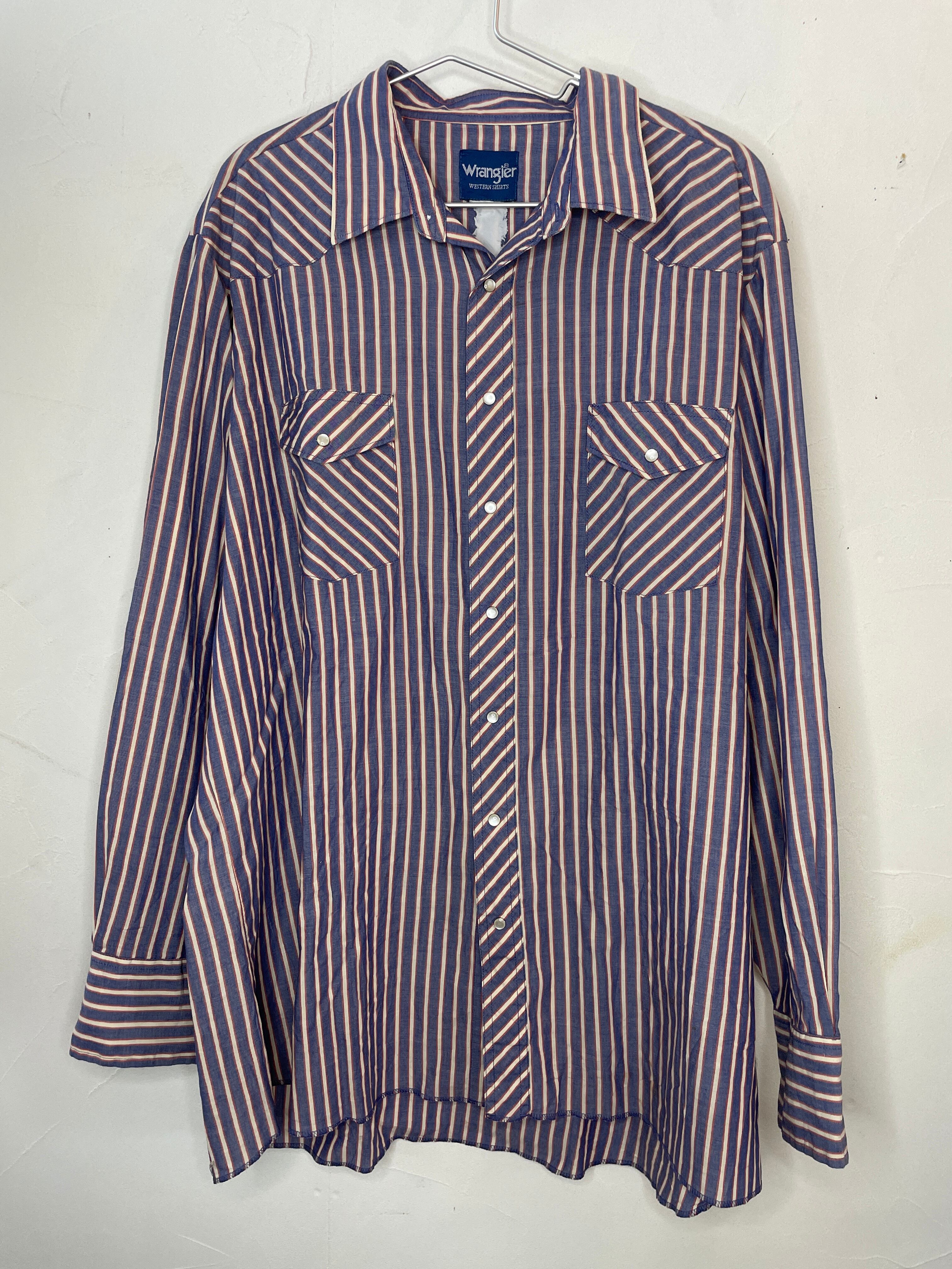Wrangler ウエスタンシャツ