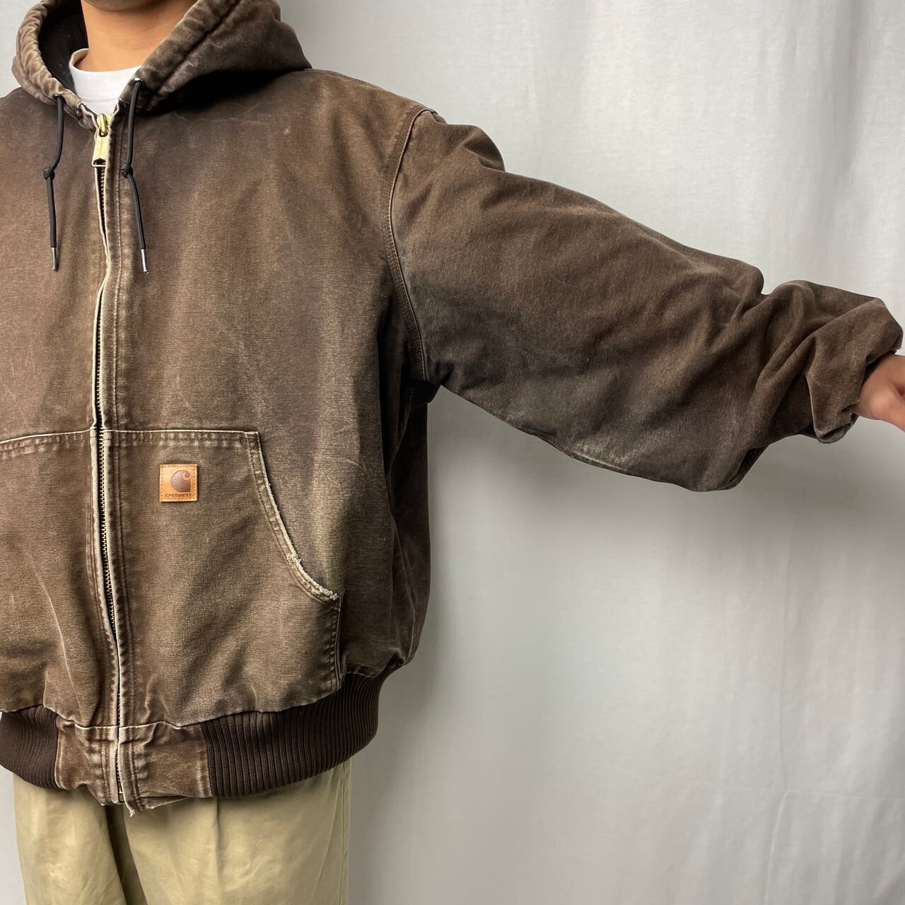 90年代 Carhartt カーハート ダック地 アクティブジャケット 90年代 Carhartt カーハート ダック地 アクティブジャケット